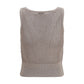 Beige Cotton Tank Tops