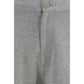 Gray Cotton Bermuda Shorts