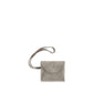 Gray Calf Leather Bos Taurus Keychain