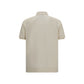 Beige Cotton Polo Shirt