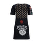 Black Cotton Casual Dress
