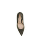 Bicolor Calf Leather Bos Taurus High Heel Pumps