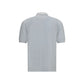White Polyamide Polo Shirt