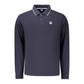 Blue Cotton Men's Polo