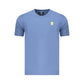 Blue Cotton Men's T-Shirt