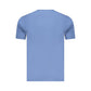 Blue Cotton Men's T-Shirt
