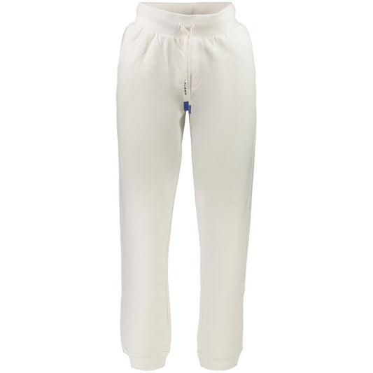 White Cotton Men's Trouser