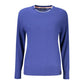 Blue Viscose Women's Sweater