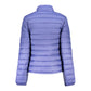 Blue Polyester Women's Jacket