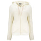 White Cotton Womens Sweatshirt