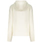 White Cotton Womens Sweatshirt