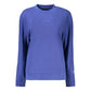 Blue Cotton Women's Sweatshirt