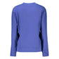 Blue Cotton Women's Sweatshirt