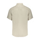 Beige Linen Men's Shirt