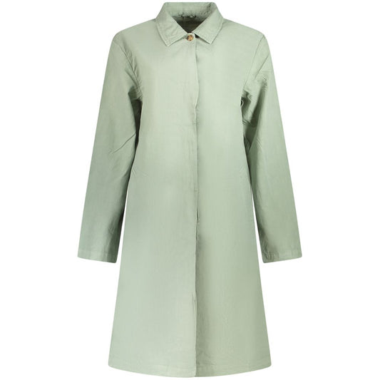 Green Cotton Coat