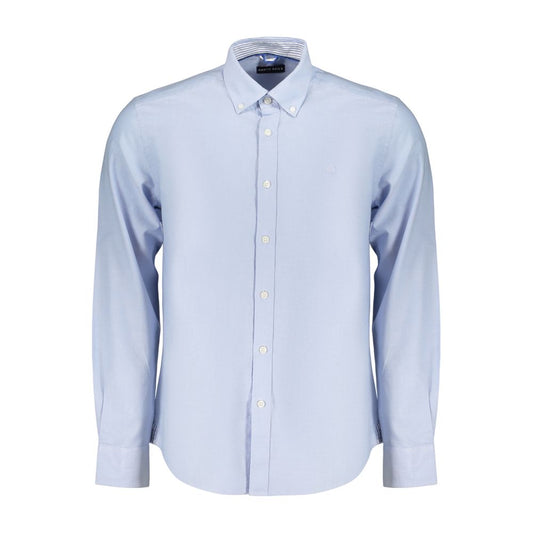 Azzurro Cotton Men's Shirt