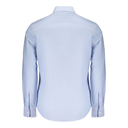Azzurro Cotton Men's Shirt