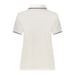 White Cotton Women's Polo Shirt