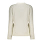 White Cotton Women's Sweatshirt