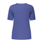 Blue Cotton Women's T-Shirt
