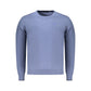 Blue Cotton Men's Sweater