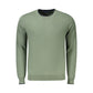 Green Cotton Men's Sweater