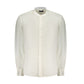 White Linen Men's Shirt