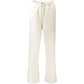 White Cotton Women's Pants