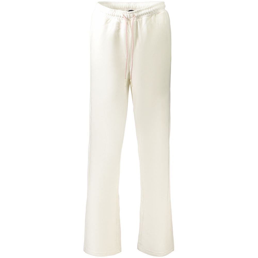 White Cotton Women's Pants