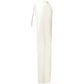 White Cotton Women's Pants
