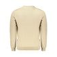 Beige Cotton Men's Pullover