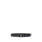 Black Calf Leather Bos Taurus Regular Belt