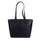 Michael Kors Womens Jet Set Travel Medium Double Pocket Tote Black/SIlver 35F3GTVT8B-001
