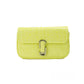 Marc Jacobs The Mini Shoulder Bag Yellow Embossed Leather Crossbody Bag