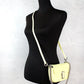 Marc Jacobs The Mini Shoulder Bag Yellow Embossed Leather Crossbody Bag