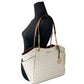 Michael Kors Jet Set Travel Large Logo Tote Vanilla