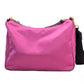 Versace Small Dahlia Nylon Fabric Medusa Pendant Crossbody Shoulder Purse Bag