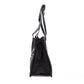 Marc Jacobs Medium Black Canvas Fabric Shoulder Convertible Tote Purse Bag