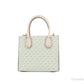 MICHAEL KORS Mercer 35S1GM9M2B Medium Logo And Leather Accordion Crossbody Bag In Powder Blush Multi