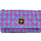Versace Wool Lurex Medium Shoulder Crossbody Bag