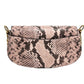 Michael Kors Mila Small Snakeskin Messenger Crossbody Bag