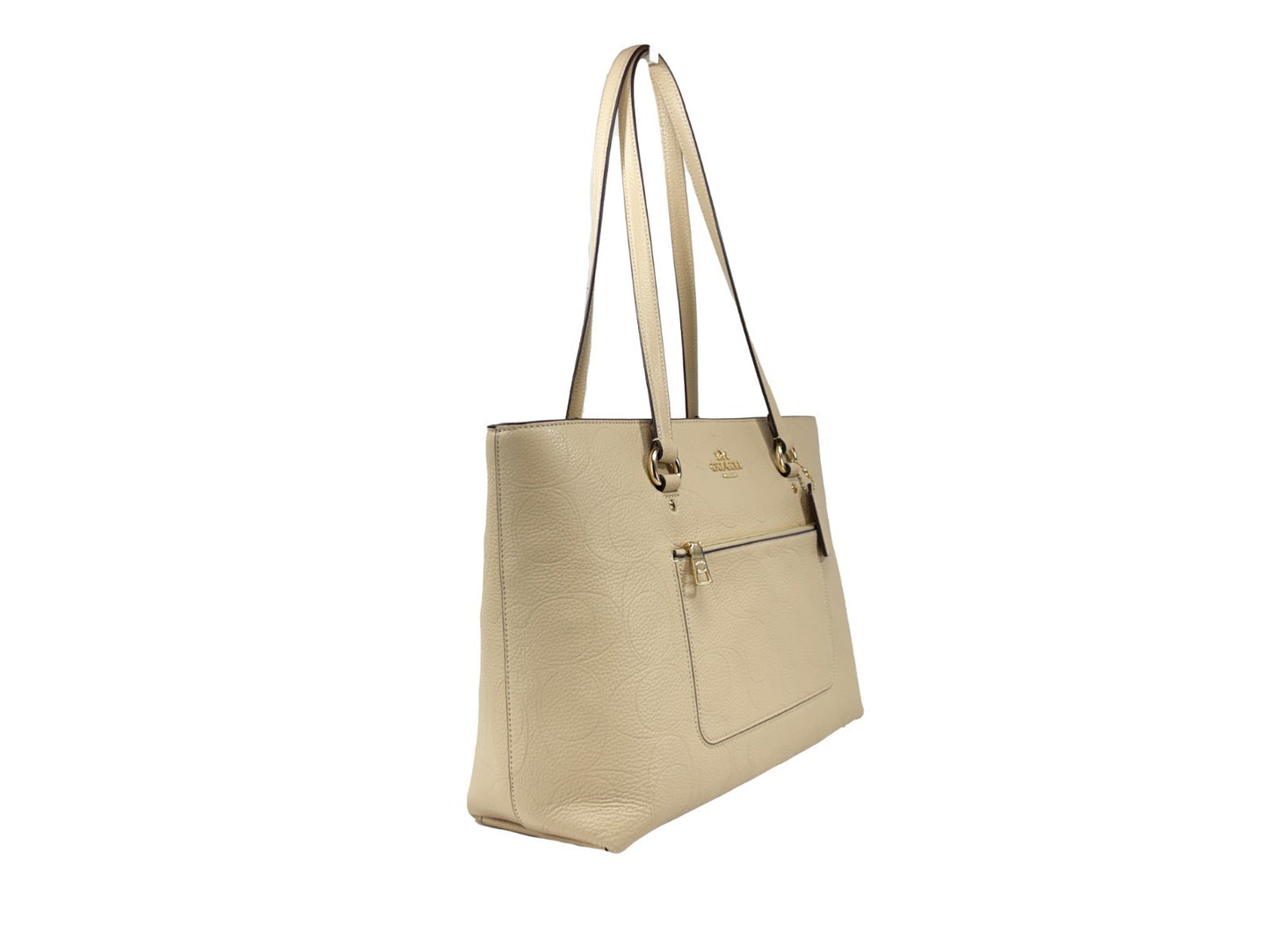 Coach Leather Station Bag Shoulder Tote