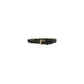 Black Calf Leather Bos Taurus Bracelet