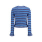 Blue Cotton Cardigan