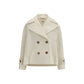 White Wool Oves Aries Coat