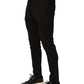 Black Wool Jogger Men Sweatpants Trouser Pants