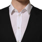 Black Single Breasted Men Waistcoat Vest