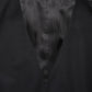 Black Wool Single Breasted Waistcoat Vest