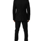 Black Wool Slim Fit Formal 2 Piece Men Suit