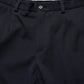 Black Cotton Tapered Leg Dress Trouser Pants